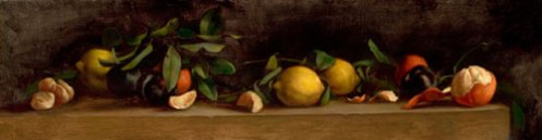 Still Life, Lemons and Oranges by Jill Hooper